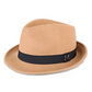 Ny Konstkaschmir Ullfilt Fedora — Mångsidig Västern & Brittisk Stil Jazzhatt — Förtjockad, Vindskyddad och Varm