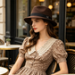 Ny Konstkaschmir Ullfilt Fedora — Mångsidig Västern & Brittisk Stil Jazzhatt — Förtjockad, Vindskyddad och Varm
