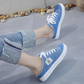 🔥 26 nya modeller! 👟 Dammule-skor i denim 👟 —— Öppen tå, bekväm sula – för en avslappnad och trendig sommarlook ☀️