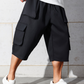🩳 50% RABATT NU! 🔧 🌲 Casual cargo capri-shorts för herrar – Stora fickor & vida ben 🌲