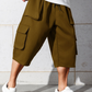 🩳 50% RABATT NU! 🔧 🌲 Casual cargo capri-shorts för herrar – Stora fickor & vida ben 🌲