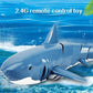 🦈 50% RABATT NU! 🥳 2.4G Fjärrstyrd Haj – 50K+ SÅLDA! – Mjuk simning, uppladdningsbar & hållbar – perfekt för pool eller bad – kul vattenaction 🌊