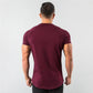 👕 BEGRÄNSAD TID: 50 % RABATT! 💪 Muscle Men Gentlemen Fitness-T-shirt – andningsbar bomullsblandning, avslappnad passform, fuktavvisande 🏃‍♂️