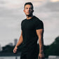 👕 BEGRÄNSAD TID: 50 % RABATT! 💪 Muscle Men Gentlemen Fitness-T-shirt – andningsbar bomullsblandning, avslappnad passform, fuktavvisande 🏃‍♂️