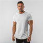 👕 BEGRÄNSAD TID: 50 % RABATT! 💪 Muscle Men Gentlemen Fitness-T-shirt – andningsbar bomullsblandning, avslappnad passform, fuktavvisande 🏃‍♂️