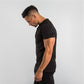 👕 BEGRÄNSAD TID: 50 % RABATT! 💪 Muscle Men Gentlemen Fitness-T-shirt – andningsbar bomullsblandning, avslappnad passform, fuktavvisande 🏃‍♂️