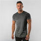 👕 BEGRÄNSAD TID: 50 % RABATT! 💪 Muscle Men Gentlemen Fitness-T-shirt – andningsbar bomullsblandning, avslappnad passform, fuktavvisande 🏃‍♂️