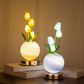 🔥🎁Nyhet 50 % RABATT🔥Elegant nattlampa i form av en tulpanbukett