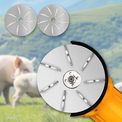 🐄 TIDSBEGRÄNSAD 50 % RABATT! ✨ Avtangningsverktyg för djur – rostfritt stål, passar vinkelslip, för lantbruksdjur 🔧