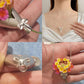 Halsband med blombukett