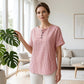 🌸 50 % RABATT NU! 🌸Randig Henley-tröja för damer