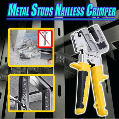 🔧 50 % RABATT NU! ⚡ Ny crimper för metallbultar – snabb, stabil & tidsbesparande – perfekt för bygg och renovering 🏗️