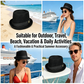 👒 50% RABATT NU!☀️ Klassisk Andningsbar Solskyddshatt – Lätt Mesh & Svettabsorberande – Utomhus Fedora Cap 🌬️