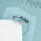 Minimalistisk Pavé Zirkon Ring för Kvinnor