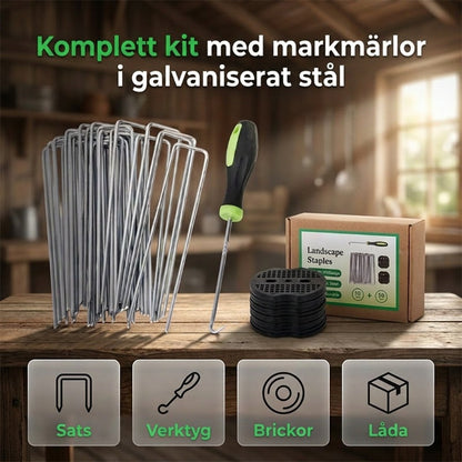 📢📢50% RABATT NU!! ⏰Trädgårdshäftstift i galvaniserat stål