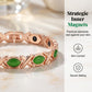 ✨ 50% RABATT! 🧲 Magnetiskt kors & kattöga armband – Elegant, justerbart & roséguld – Unik design med andlig touch – perfekt för dagligt bruk eller som en meningsfull present 💚