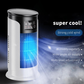 🌀 50% RABATT NU! 💨 USB Skrivbordsfläkt med Luftkylare – 3 hastigheter, tyst drift & energisparande – personlig kylning för skrivbord, sängbord eller resor 🔌