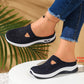 🥿 50% RABATT! ✨ Damernas mesh slip-on skor – Andningsbara, stötdämpande & halkfria – Perfekta för vardagspromenader, resor eller avslappnade dagar – lätta och bekväma 🌬️