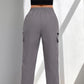 👖 50% RABATT! ⏰ Cargo-byxor för dam med dragsko & fickor – justerbar midja & gott om förvaring – Bekväma & praktiska – perfekta för resor, friluftsliv eller vardagen 🧭