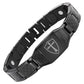 ⏳Tidsbegränsad 50% rabatt⏰Herr Titanstål Magnetterapi Armband✝️