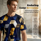 👕 50% RABATT NU! 🔷 Herr 3D Geometriskt Tryckt T-shirt med Rund Halsringning – Mjuk, andningsbar & ifallögonfallande design – perfekt för avslappnade dagar, fester eller streetwear 🎨