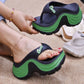 👡 50% RABATT NU! ✨ Plattåiga tångsandaler för damer – Bekväma, retro & stabila – perfekta för sommar, strand eller en dag i parken – sköna att gå i hela dagen ☀️