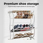 👟 50% RABATT NU! 🚪 Dörrhängande Skoförvaring – Inga Verktyg – Maximerar Utrymmet – Perfekt för Lägenheter & Små Hallar 🏠