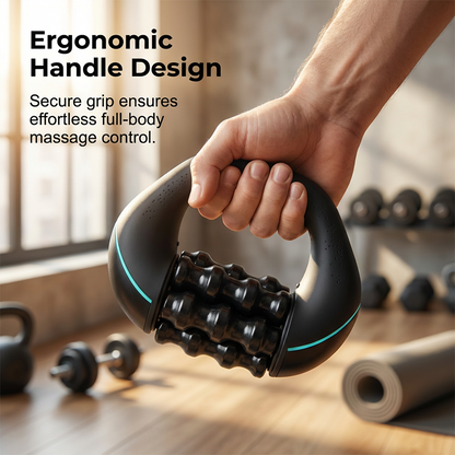 💆‍♂️ 50% RABATT NU! 🔋 U-formad Elektrisk Massagevals – 6 Hastigheter & Uppladdningsbar – Lindrar Spänningar i Nacke, Rygg eller Ben – Perfekt För Hemmet, Kontoret eller Resor ✨