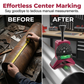 Y-format magnetiskt centreringsverktyg – precisionsmarkering, vinkelmätning & inbyggd körnare 🔧🧲
