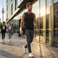 💪 BEGRÄNSAD TID: 50 % RABATT! ✨ Snabbtorkande sportlinne för män – reflekterande, andningsbart, fri passform 🏃‍♂️