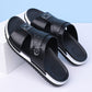 Herr Konstläder Slip-On Sandaler