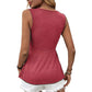 Elegant Slimmande V-ringad Linne