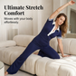 👚 50% RABATT NU! 👖 Dam Skjorta & Byxor 2-Delat Set – Mjukt, andningsbart & matchande – Perfekt för arbete, resor eller avslappnade dagar – enkel stil med komfort 🌸