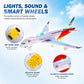 ✈️ 50 % RABATT NU! 🎵 Elektriskt modellflygplan med ljud och LED-lampor – allriktningsstyrning, dynamisk musik & säkert material – perfekt för barn 3+ 🌟