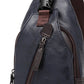 🎒 50% RABATT NU! 🧳 Herr PU Läder Chest Bag – Lättvikt, Organiserad & 3-i-1 Stil – Bär Som Bröstväska, Axelväska Eller Handväska 🔥