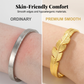 ✨ 50% RABATT NU! 🍃 Pläterat löv öppet manschettarmband – Justerbart rostfritt stål, 18K guld/silver – Naturinspirerat, perfekt för daglig elegans eller present 💛