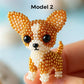 📢📢50% OFF !! ⏰Dog Bead Embroidery Kit – DIY Sequins & Pearl Craft Set🐶🪡