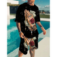 📢📢40% OFF !! ⏰ Men's Graphic 2-Piece Set – Relaxed Fit, Breathable, Summer Ready ☀️