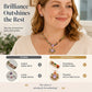 💎 50% RABATT! ✨ Gnistrande zirkon halsband & örhängen set – Elegant, tidlöst & presentklart – Perfekt för bröllop, fest eller som en lyxig vardagsaccessoar 💍