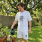 📢📢30% OFF !! ⏰ Men's Casual Top & Shorts 2-Piece Set – Soft & breathable – Relaxed fit, perfect for summer lounging or beach days – easy matching style ☀️