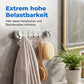 🧲 KÖP 3 FÅ 1 PÅ KÖPET! 🪩 Minimalistisk Sugkoppskroklist – Ingen borrning, rostfri & starkt grepp – Perfekt för kök, badrum eller kontor – limfri borttagning, återanvändbar design 🚪