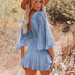 🔥 Nyhet 💗 Lace crochet romper – luftig, boho-chic & med dolda shorts, din perfekta festival- & semesteroutfit 🏖️