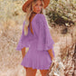 🔥 Nyhet 💗 Lace crochet romper – luftig, boho-chic & med dolda shorts, din perfekta festival- & semesteroutfit 🏖️