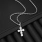 📿 50% RABATT NU! 💎 Kopparinfattat Zirkon Korsberlock – Bländande Glans & Tidlös Elegans 🕊️