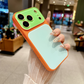Vibrant Kontrastfärgat Dopamin Akryl Mobilskal
