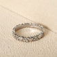 💍 50% RABATT NU! 💖 Elegant Hjärta Evighetsring – Mikro-pavé Zirkon & Rostfritt Stål ✨