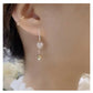 Sparkling Heart Dangle Earrings for Women