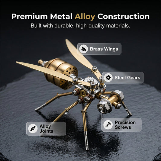🔥50% RABATT NU!🔥 3D Metal Bee Puzzle Assembly Model Kit