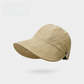 ☀️ 50% RABATT NU! 👒 Andningsbar Solhatt med Hästsvansöppning – UPF 50+ Skydd, Justerbart Band & Strukturbevarande Design 🏖️