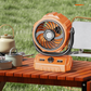 🌬️ 6-tums campingfläkt – 100 hastigheter, oscillerande & stort batteri – perfekt för tält, husbil & strömavbrott 🔋
